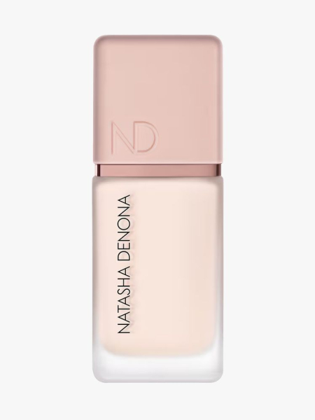 Natasha Denona Hy-Glam Foundation in branded component on a light gray background