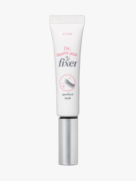 Etude Dr. Mascara Fixer For Perfect Lash in branded tube component on a light gray background
